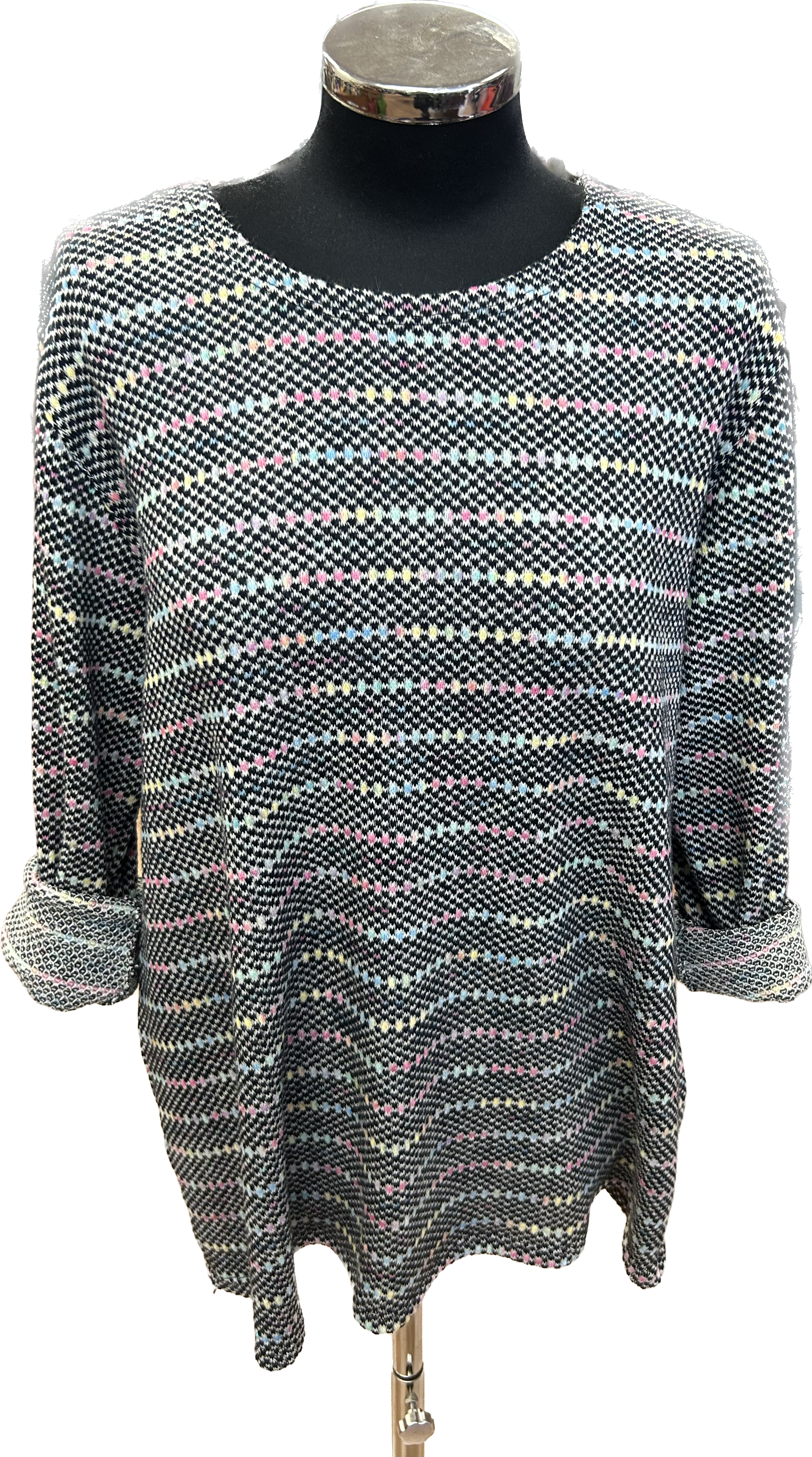 Multi Fabric Tunic Top (12-18)