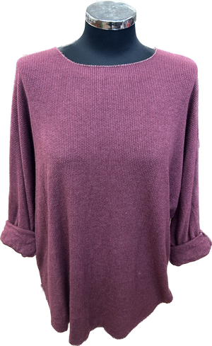 Waffle Fabric Lightweight Jumper (12-18)