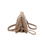 Zip Clasp Clutch & Crossover Style Bag