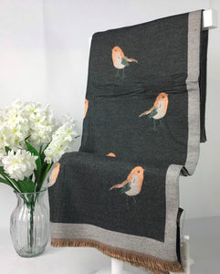 Soft Robin Winter Scarf