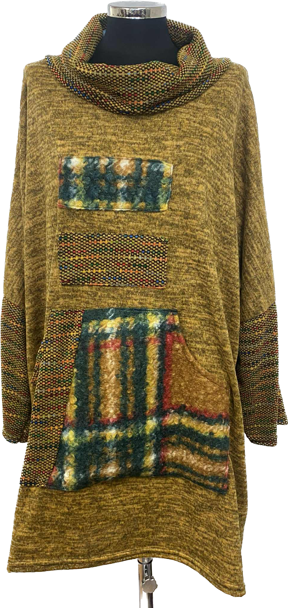 Check Detail Patch Pocket Tunic (14-22)