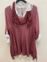 Knitted 3 Piece Shirt, Scarf & Jumper Set