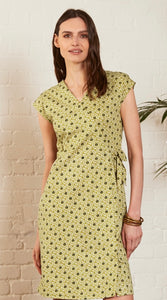 Organic Cotton Jersey Wrap Dress