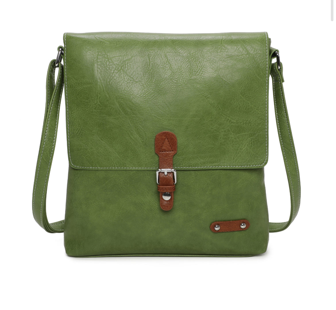 Large Classic Satchel Crossbody Bag