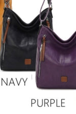 Double Zip Accent Everyday Crossbody Bag