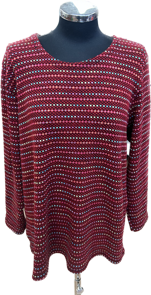 Multi Fabric Tunic Top (12-18)
