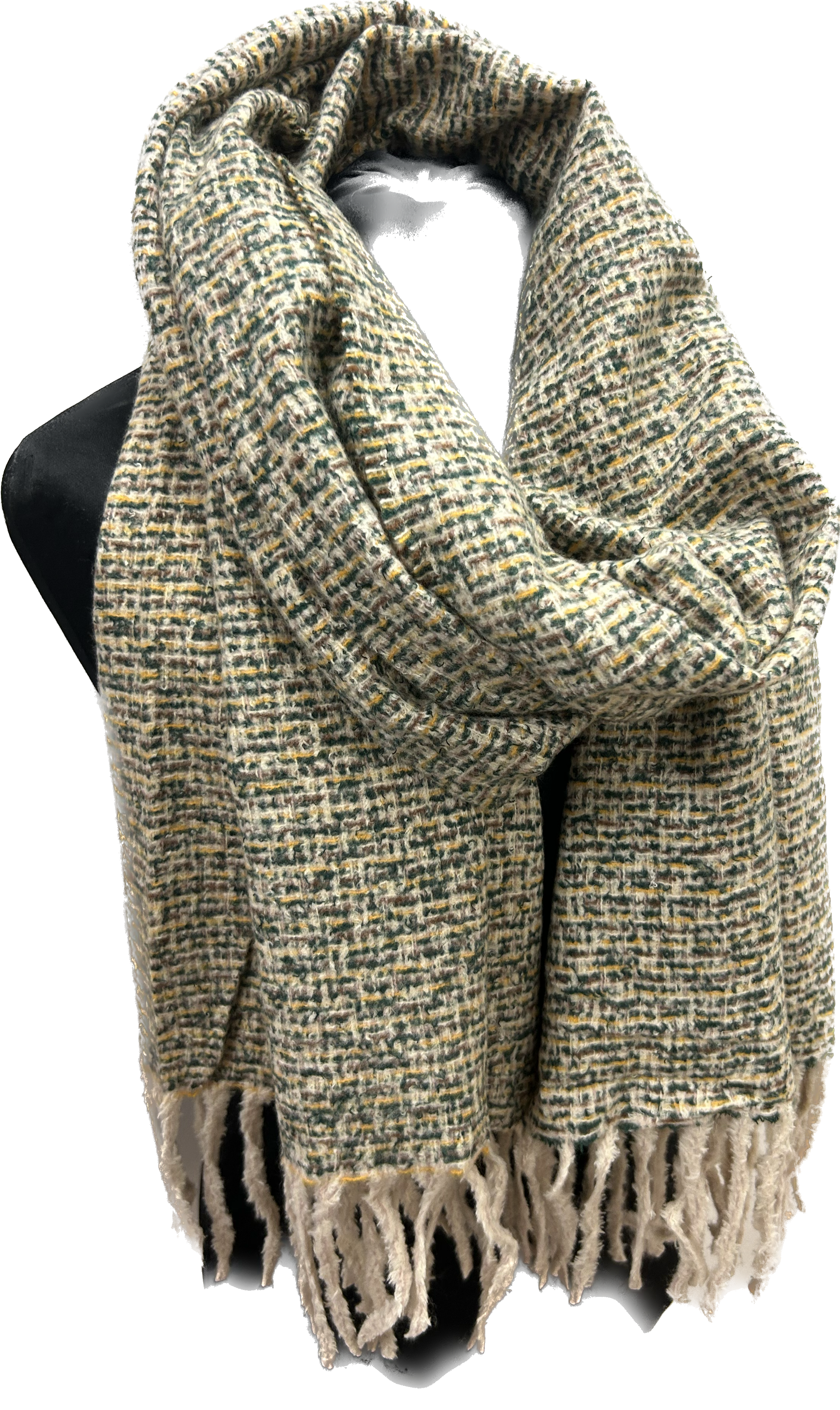 Super Soft Tweed Effect Scarf