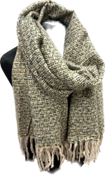 Super Soft Tweed Effect Scarf