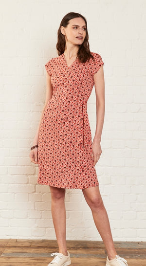 Organic Cotton Jersey Wrap Dress