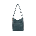 Double Zip Accent Everyday Crossbody Bag