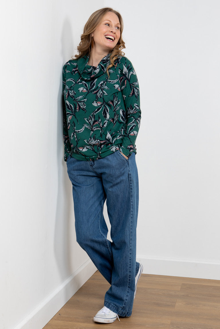 Relaxed Everyday Jumper Bud Print