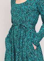 Dotty Fit And Flare Organic Cotton Dress