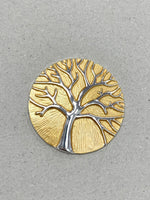 Tree of Life Magnetic Brooch