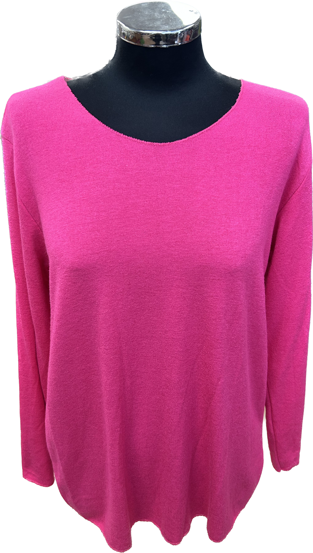 Fine Knit Plain Soft Jumper (12-18)