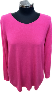 Fine Knit Plain Soft Jumper (12-18)