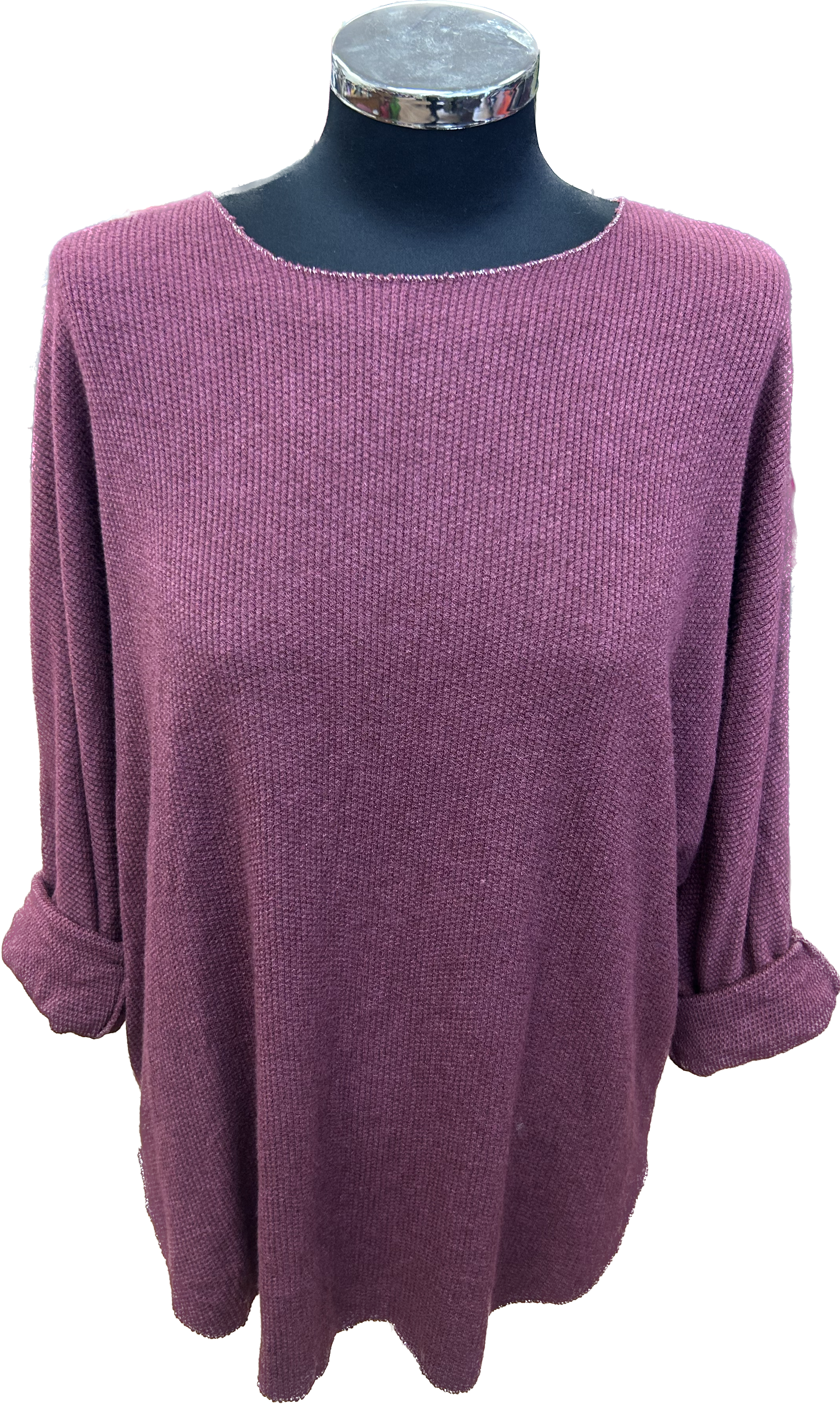 Waffle Fabric Lightweight Jumper (12-18)
