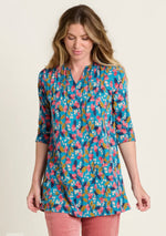 Trailing Berry Cotton Jersey Tunic