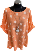Daisy Print Cotton Top (12-18)