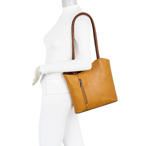 Convertible 2 in 1 Shoulder Bag & Rucksack