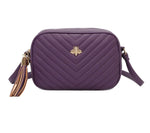 Purple Bee Detail Camera Bag