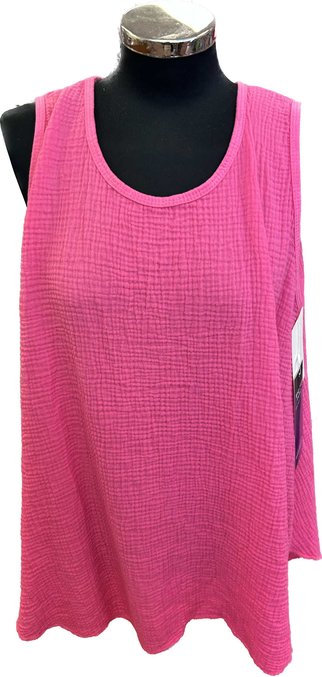 Waffle Fabric Super Soft Sleeveless Top (12-18)