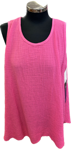 Waffle Fabric Super Soft Sleeveless Top (12-18)