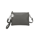 Zip Clasp Clutch & Crossover Style Bag