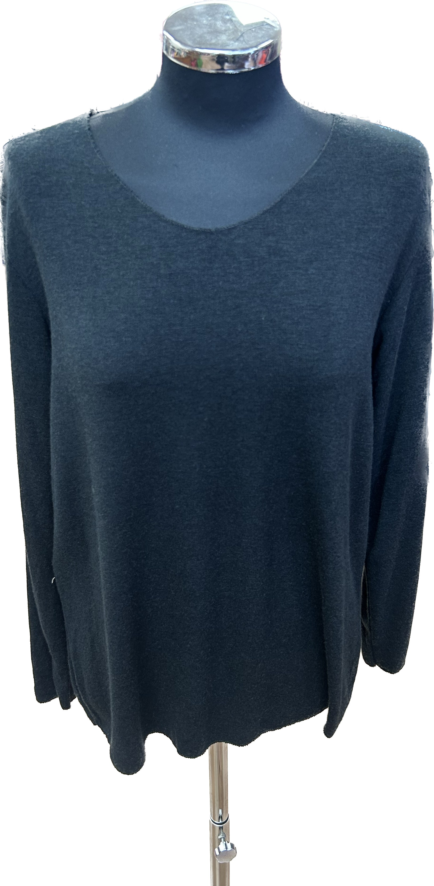 Fine Knit Plain Soft Jumper (12-18)