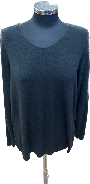 Fine Knit Plain Soft Jumper (12-18)