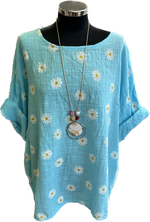 Daisy Print Cotton Top (12-18)