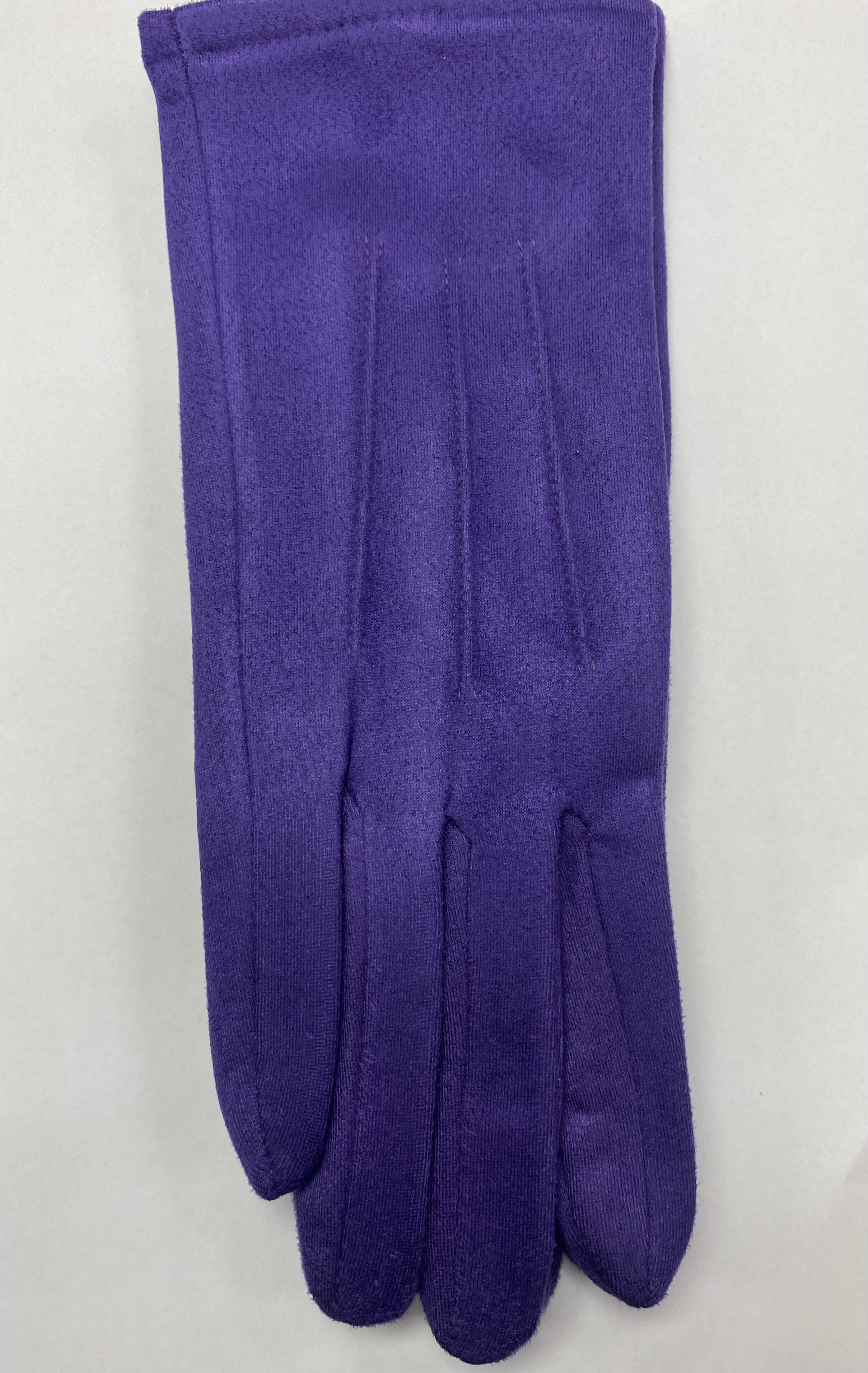 Soft Suede Effect Gloves