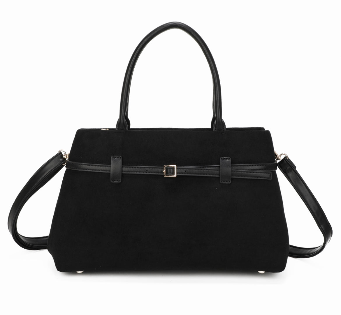Buckle Detail Tote Grab Bag
