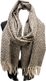 Super Soft Tweed Effect Scarf