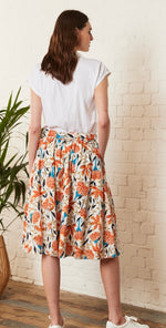 Cotton Floral Skirt