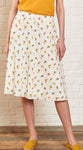 Cotton Hummingbird Print Skirt