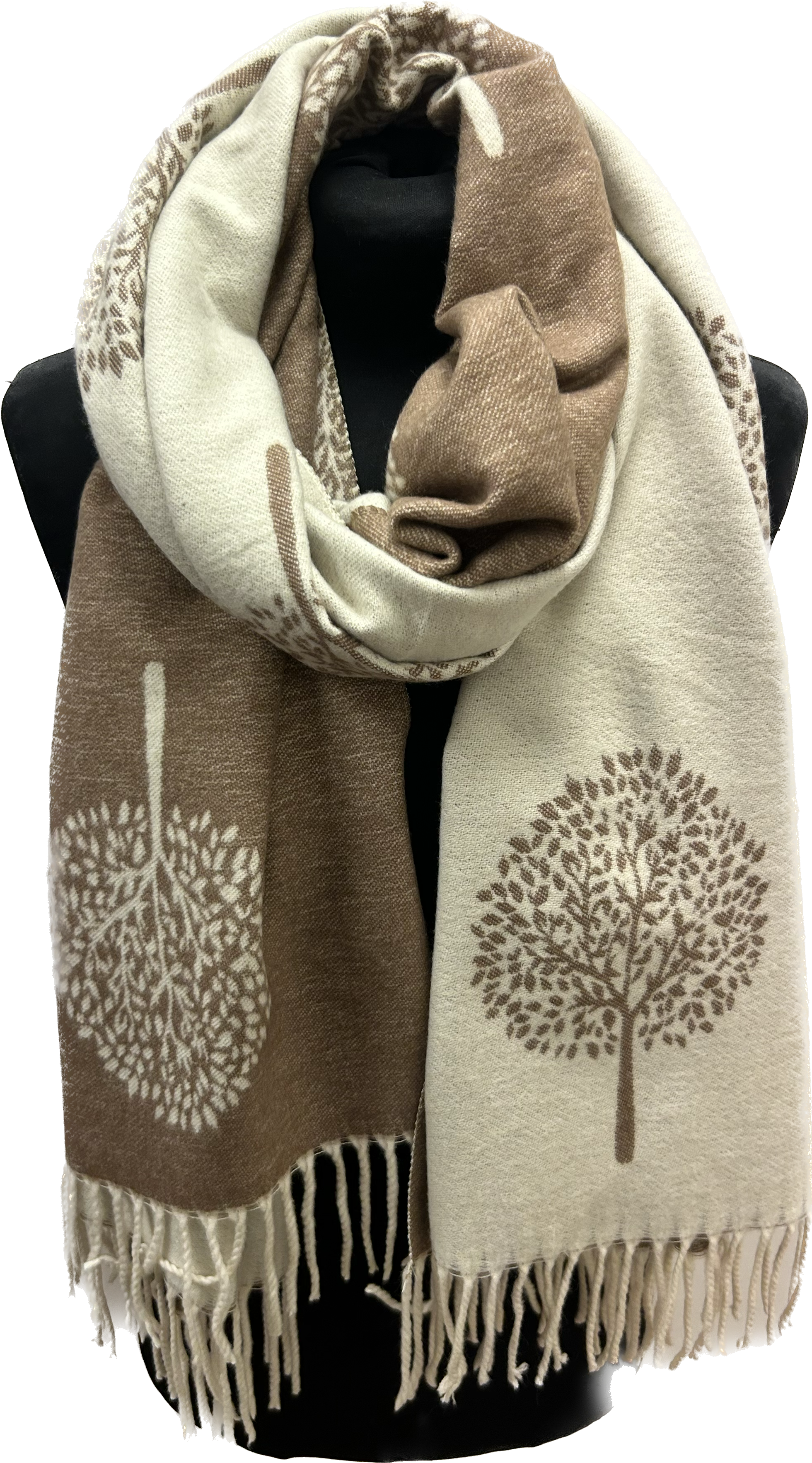 Mulberry Tree Of Life Cashmere Wrap Scarves