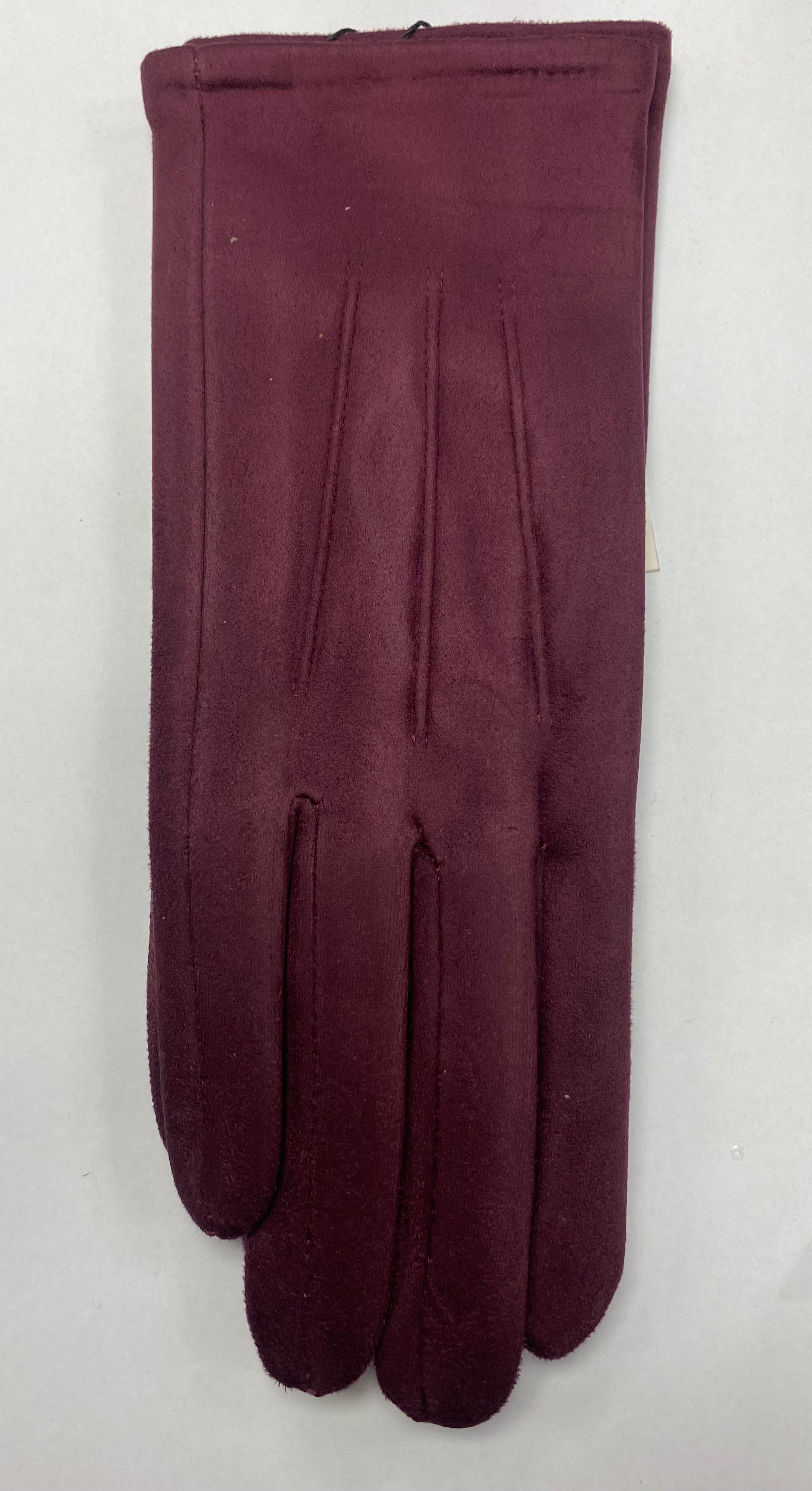 Soft Suede Effect Gloves