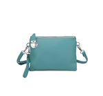 Zip Clasp Clutch & Crossover Style Bag
