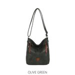 Double Zip Accent Everyday Crossbody Bag