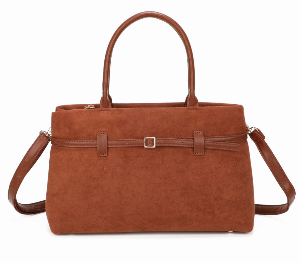 Buckle Detail Tote Grab Bag