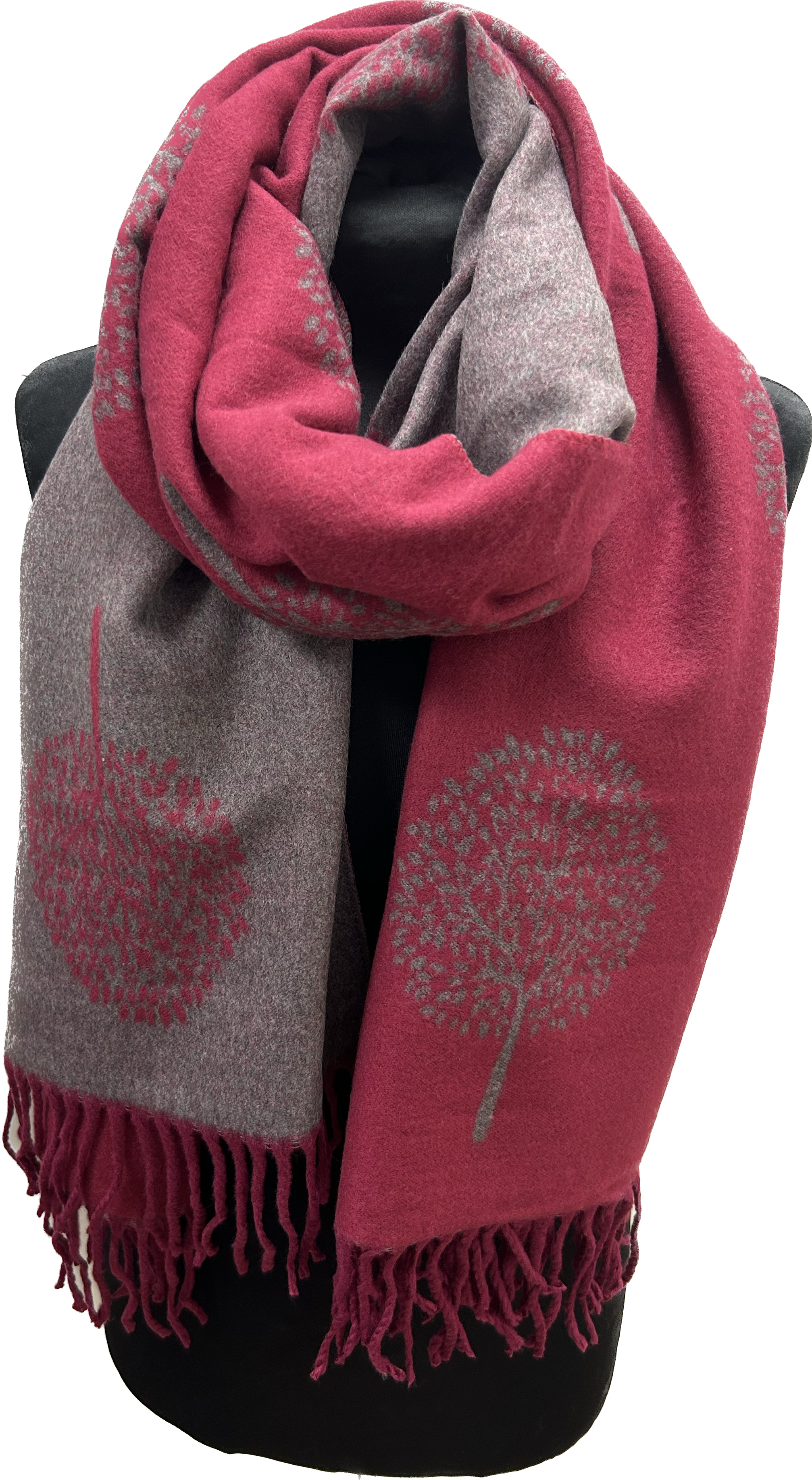 Mulberry Tree Of Life Cashmere Wrap Scarves