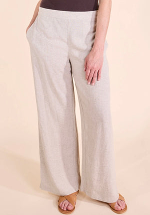 Linen Wide Leg Trousers