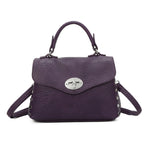 Grab Bag with Silver Clasp Detail