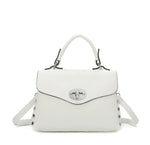 Grab Bag with Silver Clasp Detail