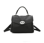 Grab Bag with Silver Clasp Detail