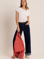 White Agathe Embroidered Cotton T-Shirt