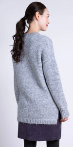 Recycled Wool Mix Longline Jumper