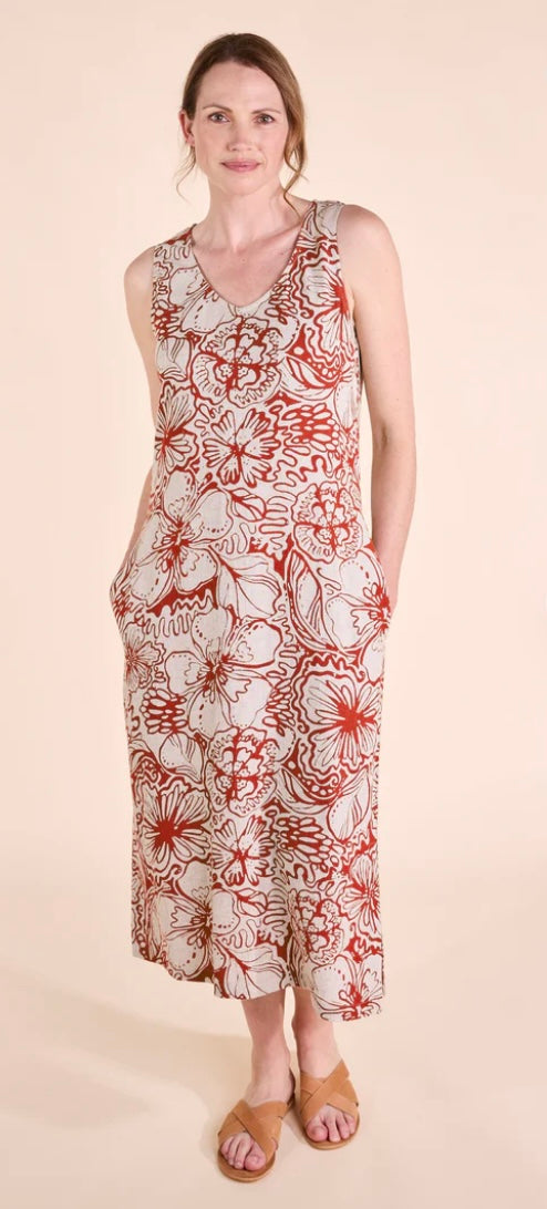 Linen MIDI Dress