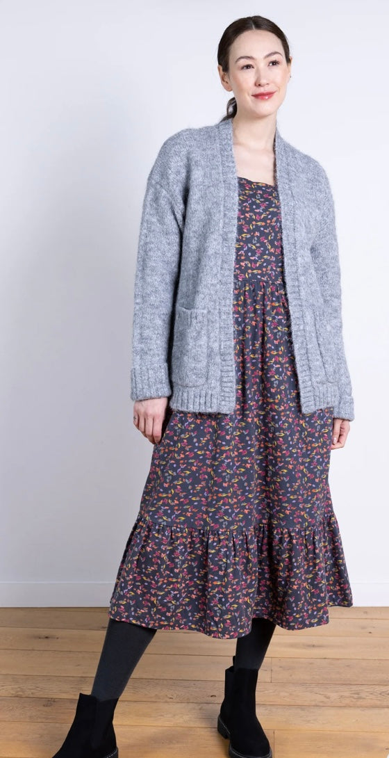 Organic Cotton Jersey Tiered Dress