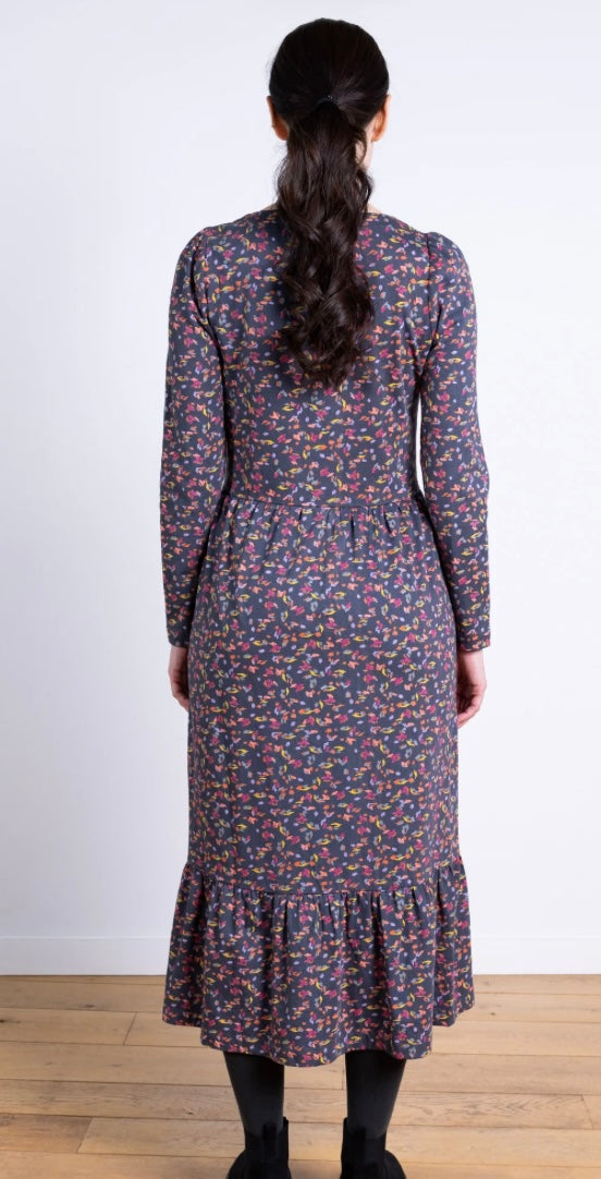 Organic Cotton Jersey Tiered Dress